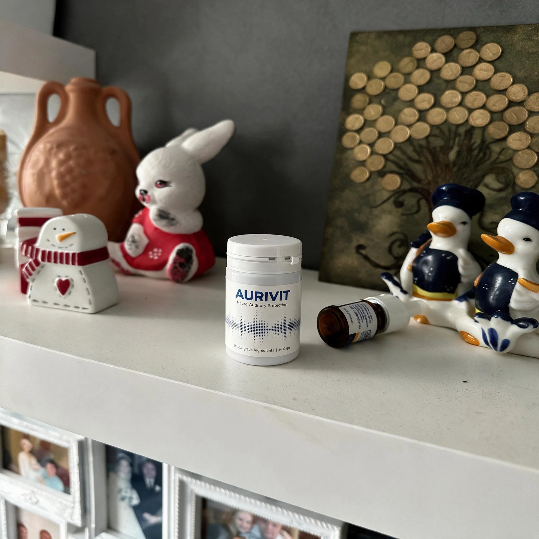 Foto de Fernando Lourenço com o produto Aurivit